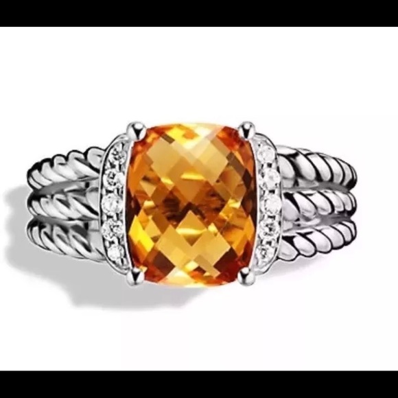 🌹David Yurman Citrine & Diamond Ring 🌹!! - Picture 8 of 8